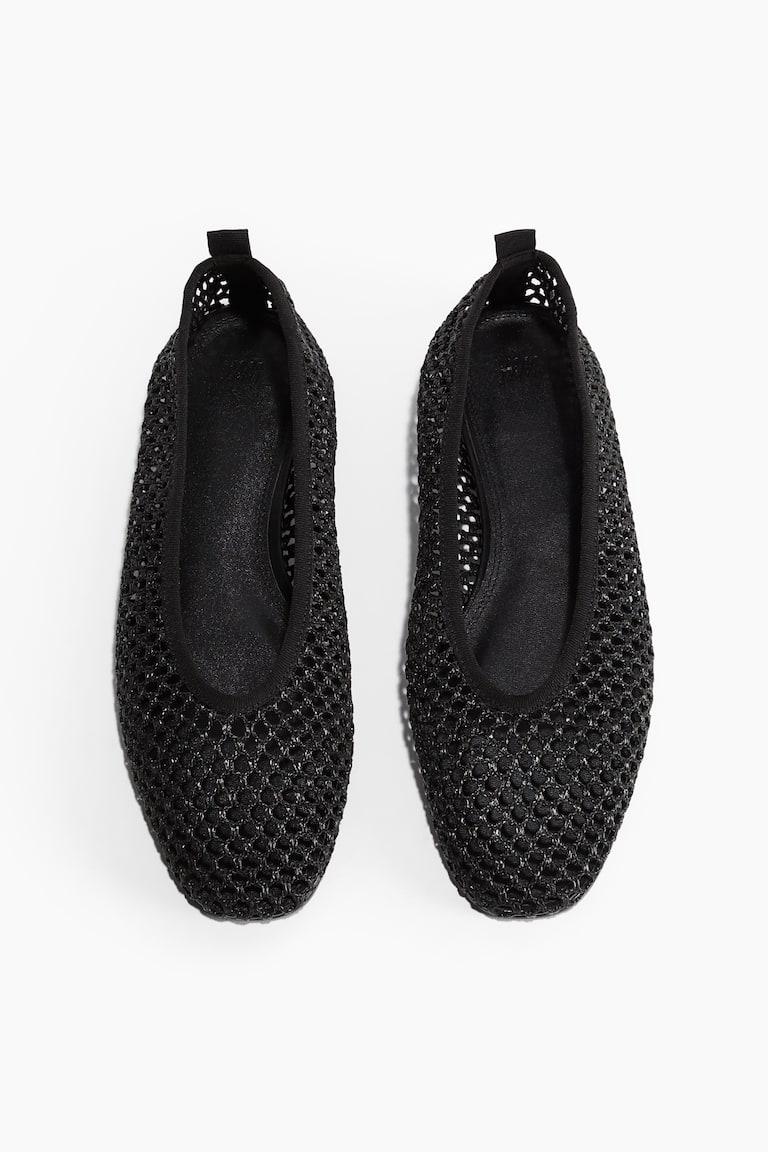 H&M Bailarinas trenzadas - Beige - MUJER Precio de fábrica