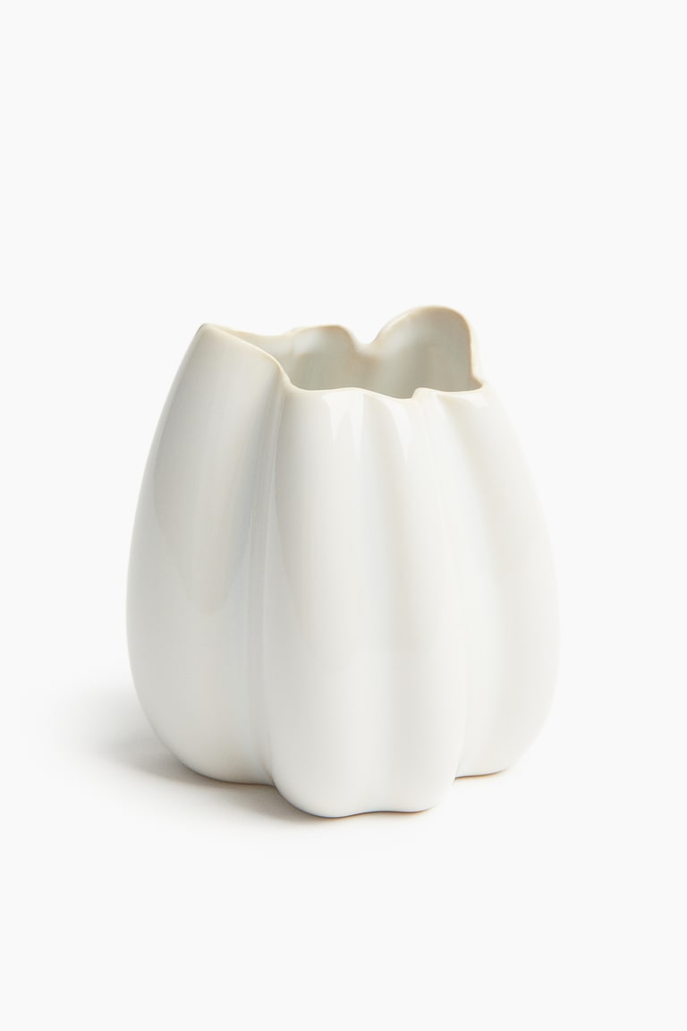 H&M Jarrón pequeño de gres - Verde empolvado - HOME Rebajas de fábrica