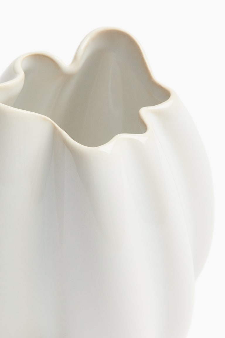H&M Jarrón pequeño de gres - Verde empolvado - HOME Rebajas de fábrica
