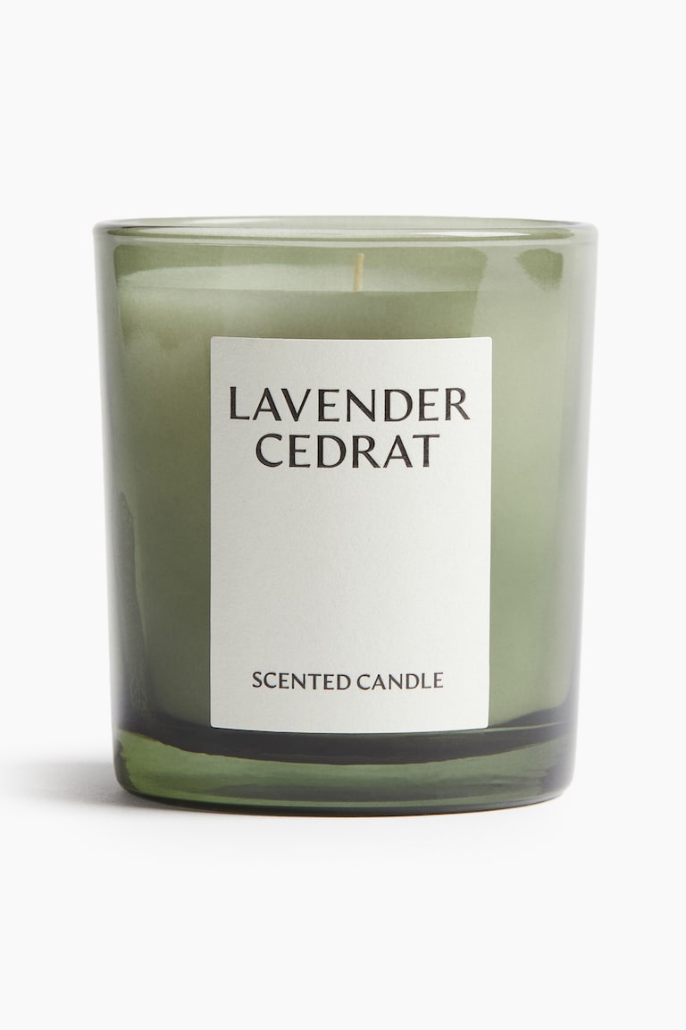H&M Vela aromática en recipiente de vidrio - Lemon Verde - HOME Descuento