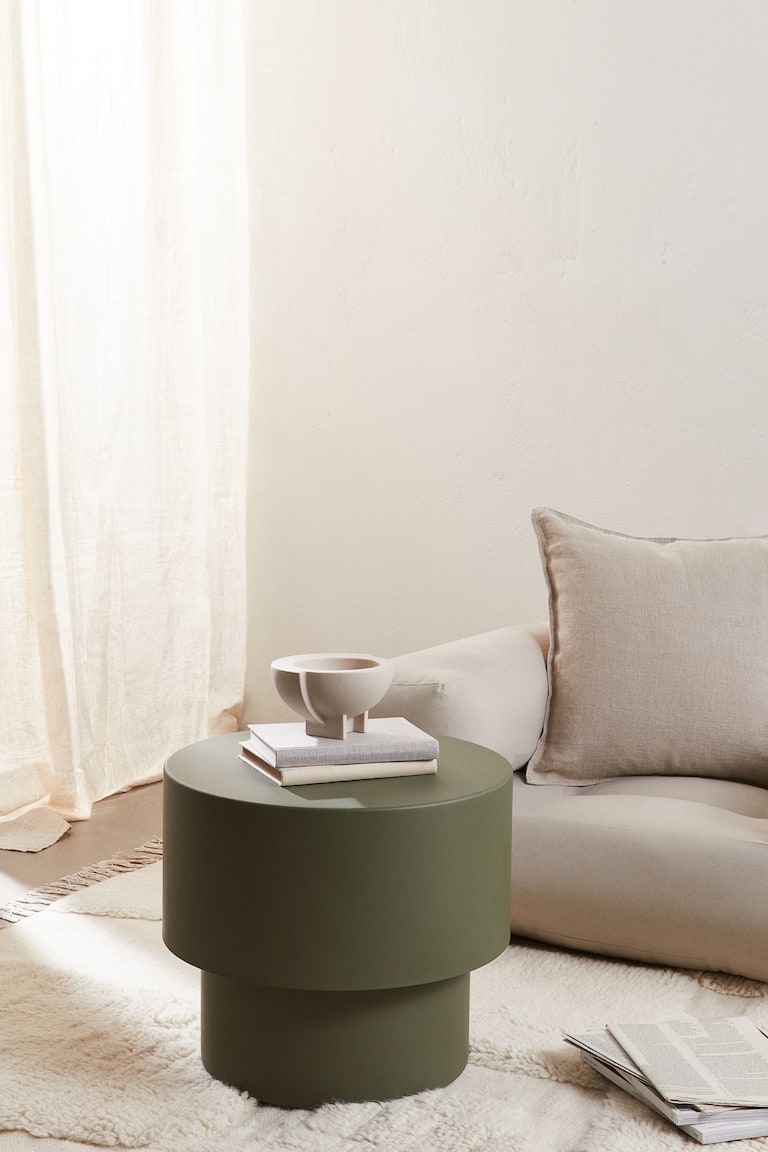 H&M Mesa auxiliar de metal - Negro - HOME