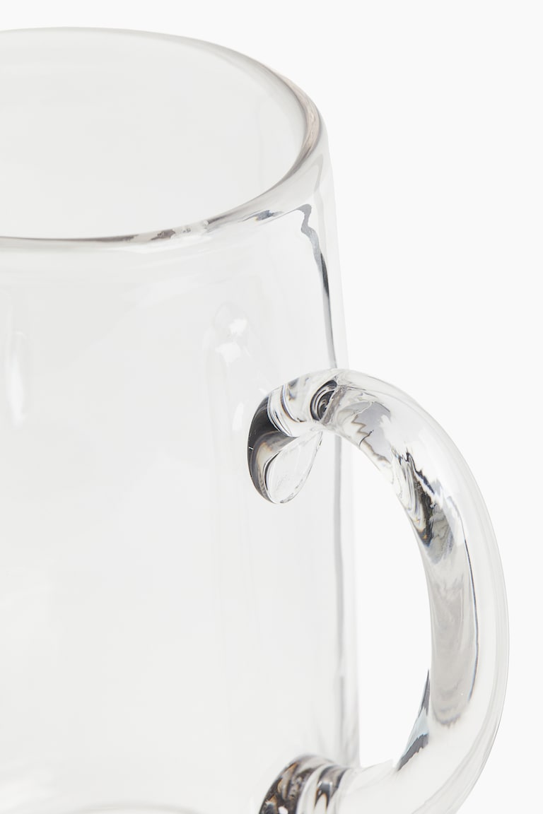 H&M Jarra cónica de vidrio - Vidrio transparente - HOME Superdescuento