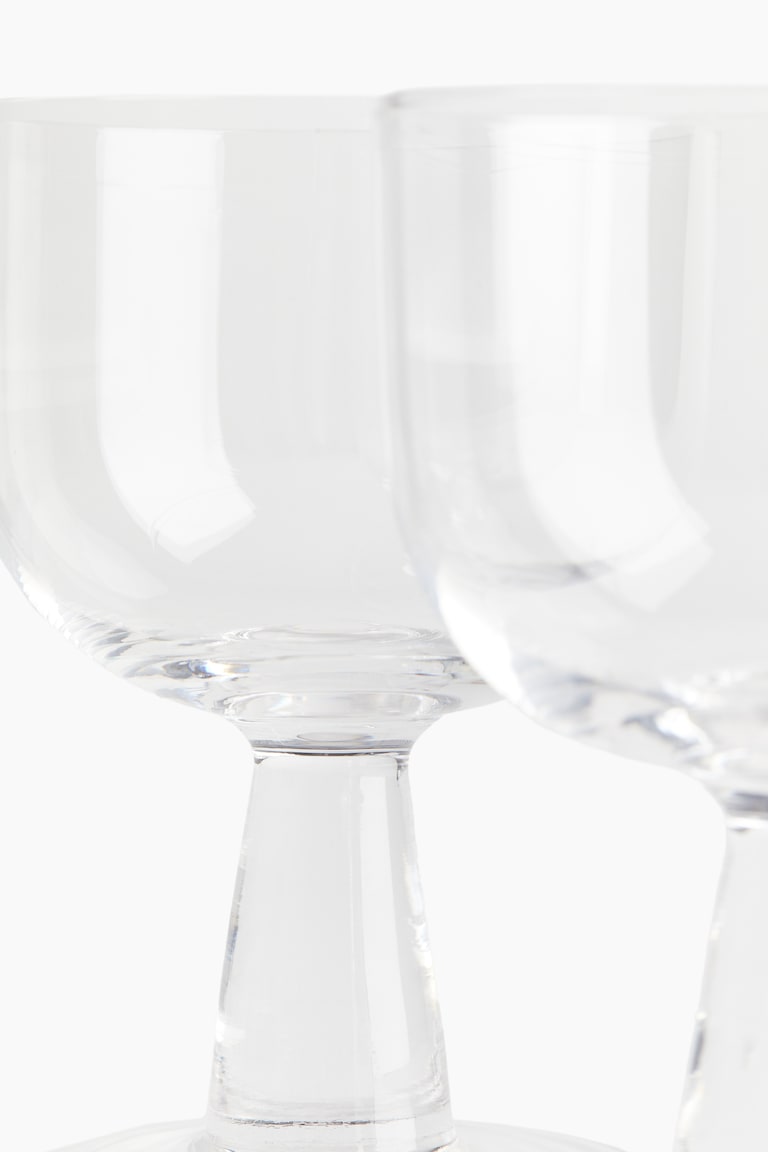 H&M Pack de 2 copas de vino - Verde aceituna - HOME Ahorra y exporta