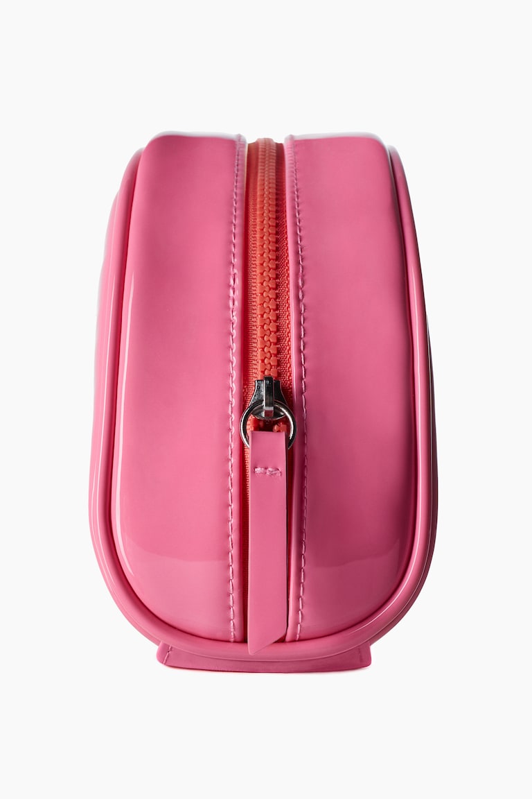 H&M Neceser de maquillaje abovedado - Rojo coral - Beauty all Ofertas