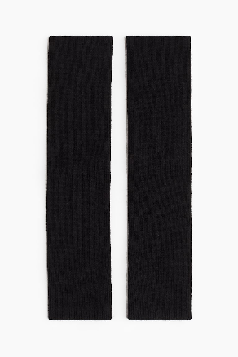 H&M Calentadores de brazo en punto de canalé - Beige claro - MUJER
