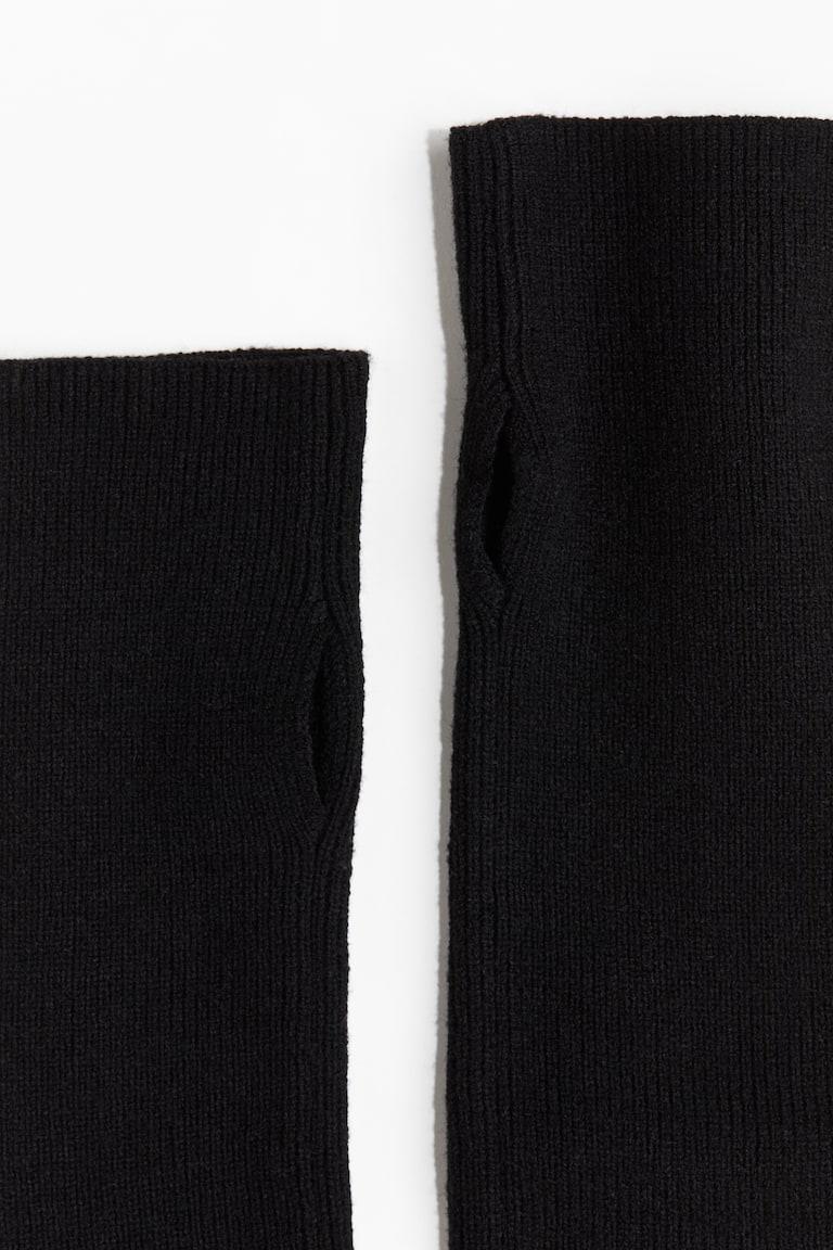 H&M Calentadores de brazo en punto de canalé - Beige claro - MUJER Ventas relámpago