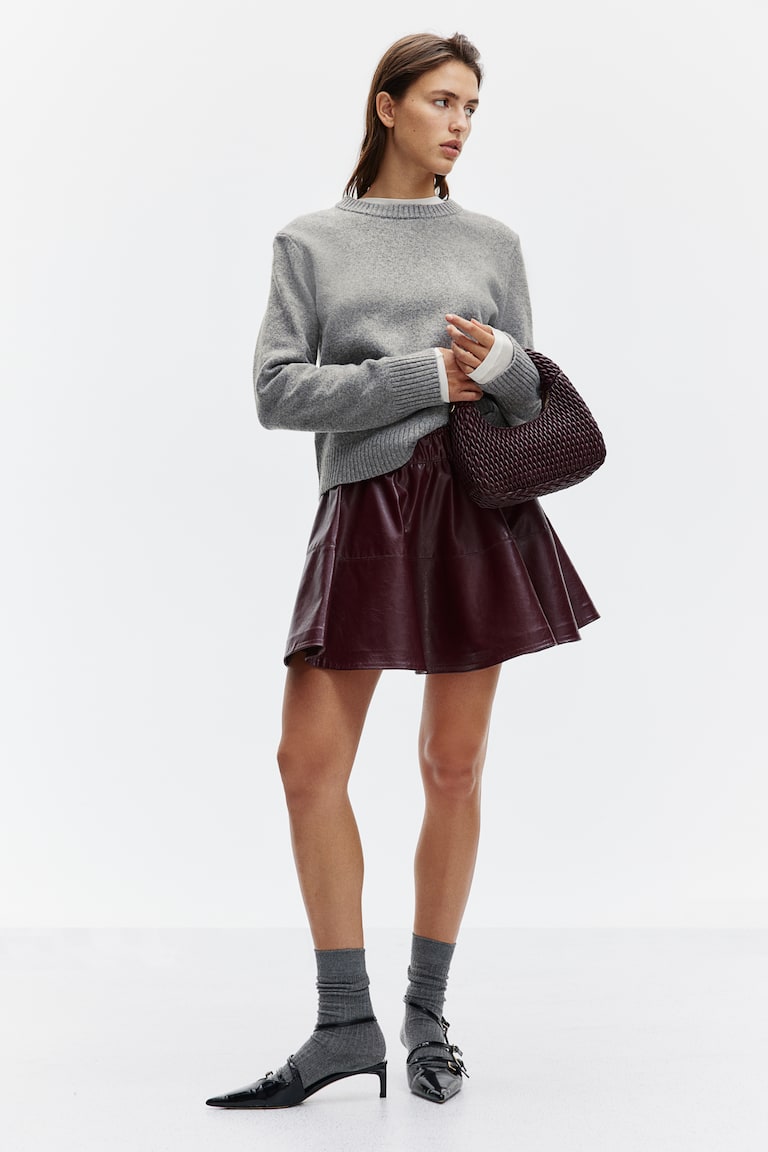 H&M Jersey - Crema - MUJER Tienda