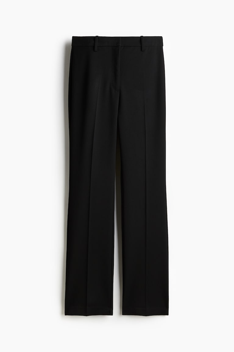 H&M Pantalón con abertura en el bajo - Rojo - MUJER Libre de impuestos