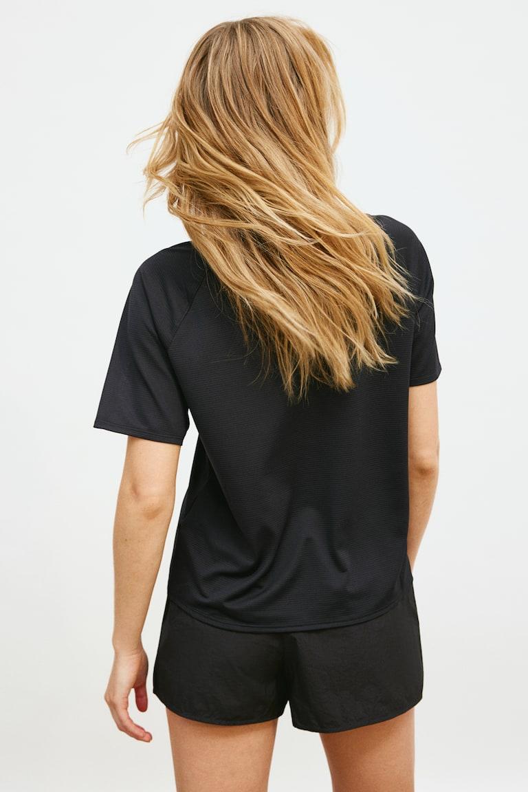 H&M Camiseta de deporte con DryMove™ - Rosa claro - MUJER Outlet online