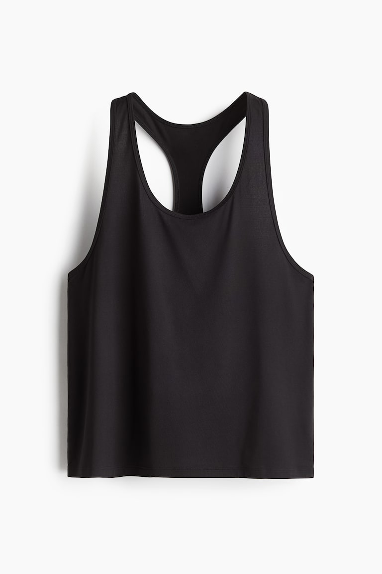 H&M Top de deporte con DryMove™ - Blanco - MUJER