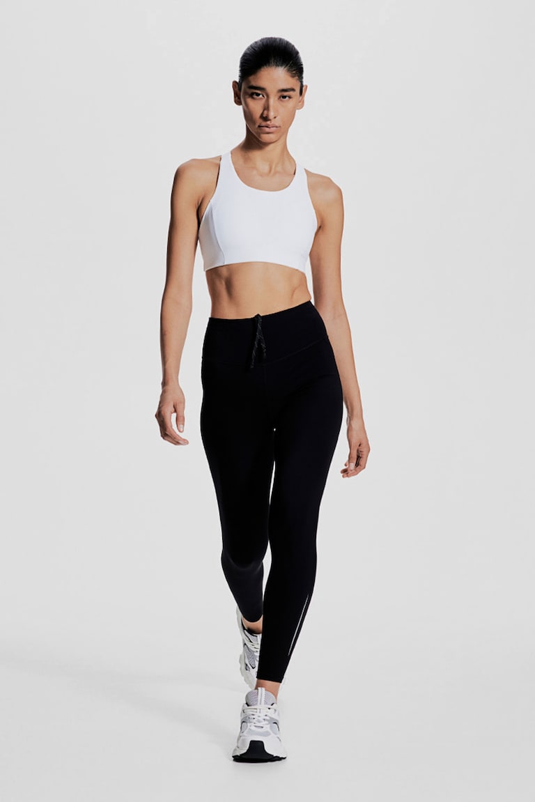 H&M Sujetador de deporte con ShapeMove™ High Support - Blanco - MUJER Rebajas online