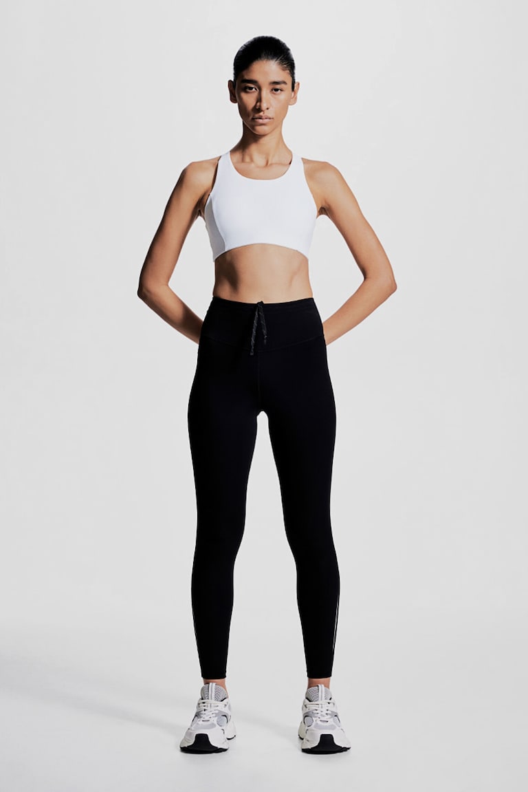 H&M Sujetador de deporte con ShapeMove™ High Support - Blanco - MUJER Rebajas online