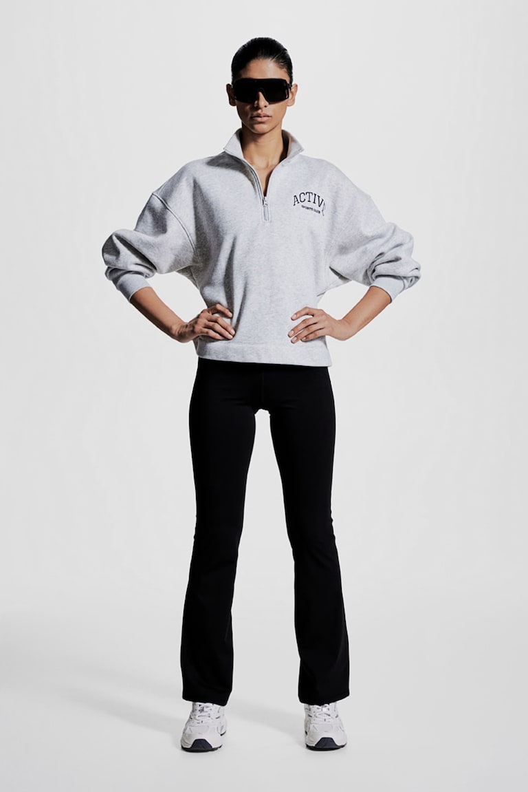 H&M Leggings de deporte acampanados con DryMove™ - Marrón - MUJER Últimos 2 días