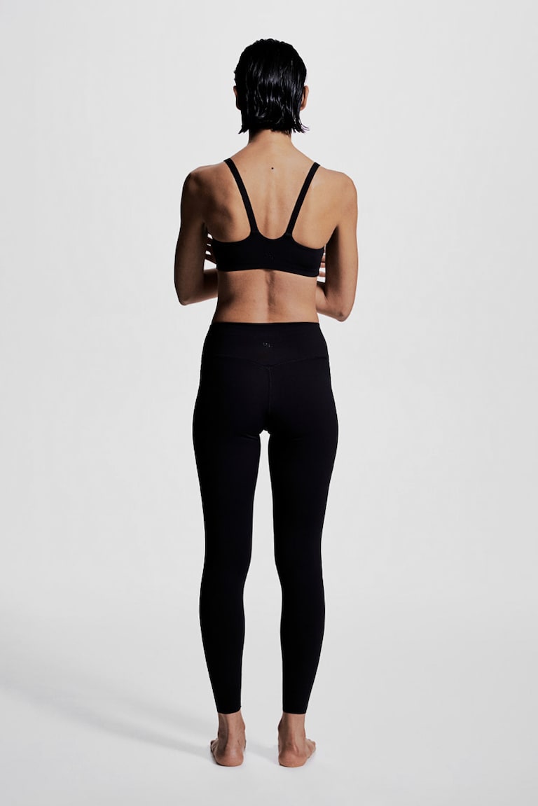 H&M Leggings de deporte con SoftMove™ - Gris oscuro - MUJER Oferta especial de fábrica