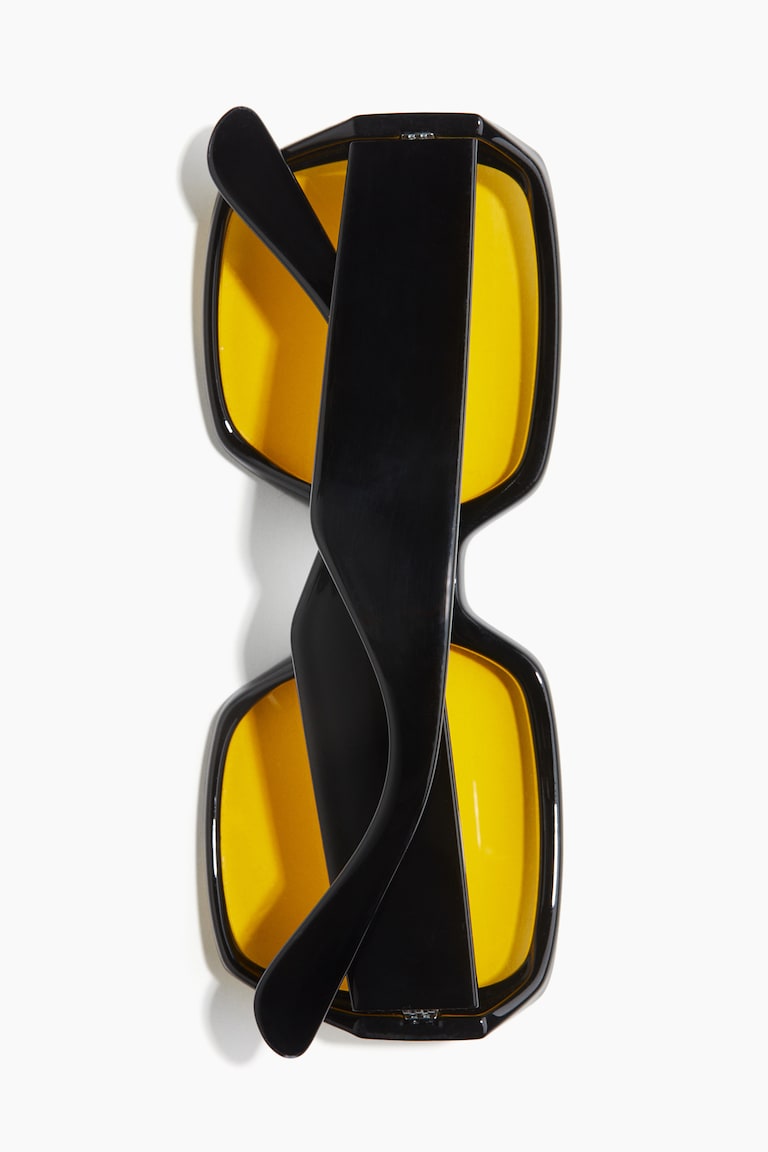 H&M Gafas de sol cuadradas - Marrón/Diseño carey - MUJER Rebajas