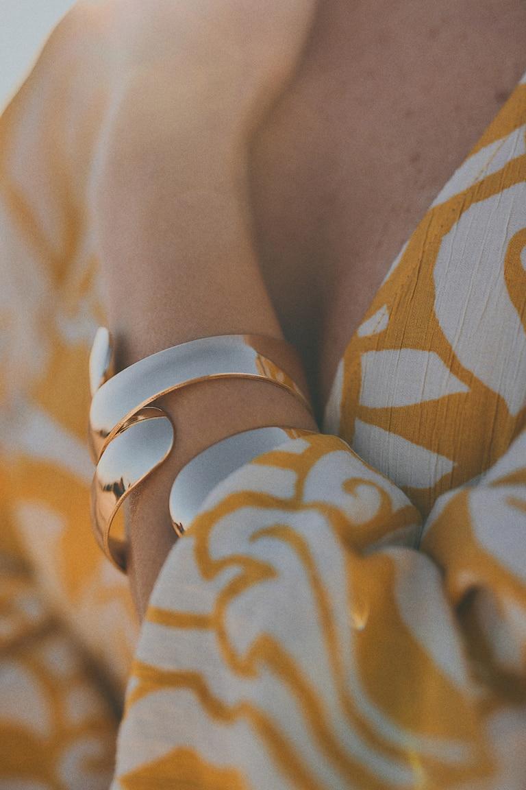 H&M Pulsera rígida - Plateado - MUJER Descuento