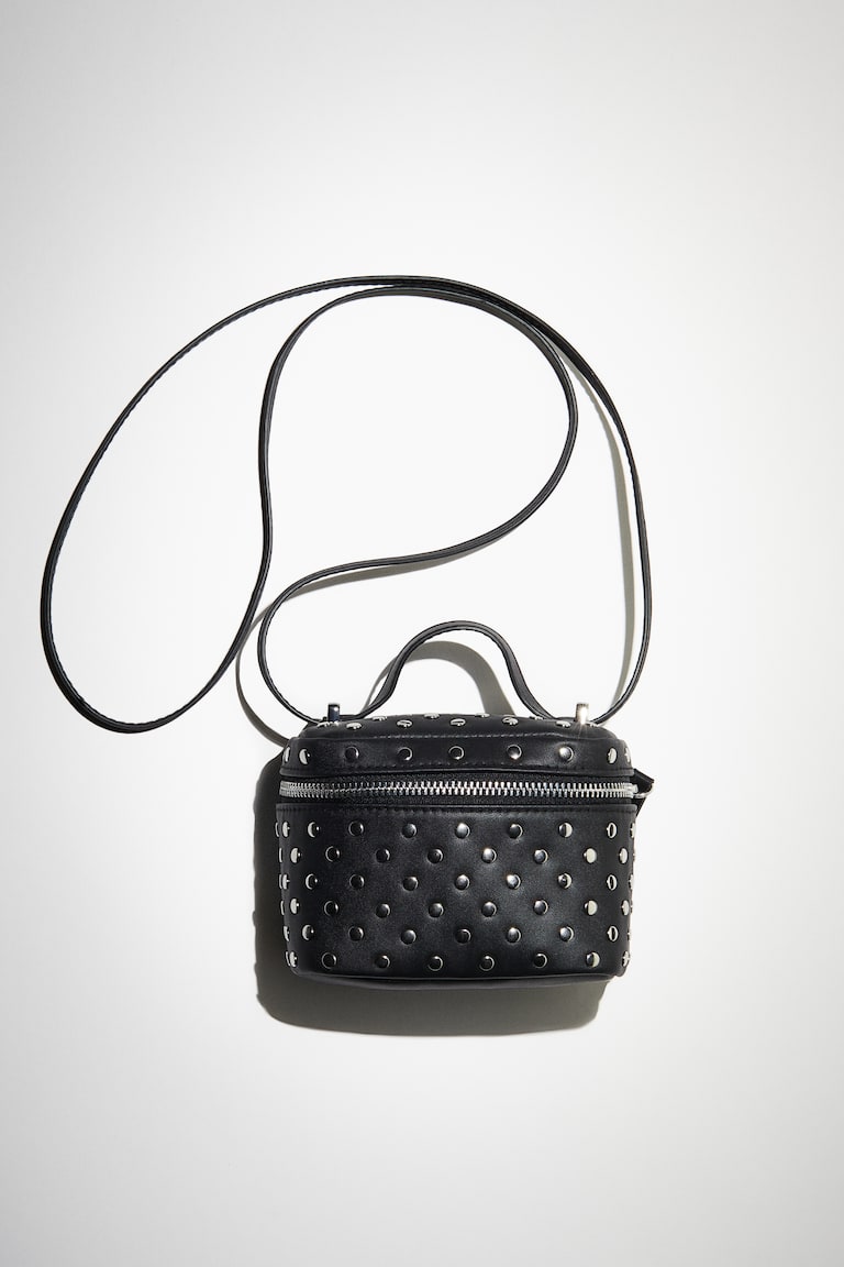 H&M Neceser con detalles decorativos - Marrón claro/Dorado - MUJER