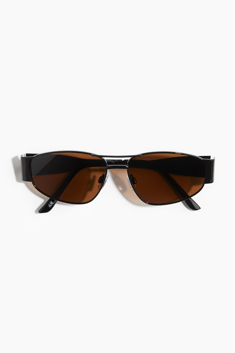 H&M Gafas de sol - Negro - HOMBRE Oferta especial de fábrica