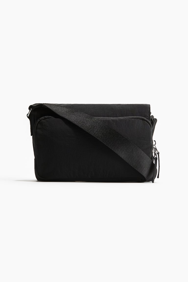 H&M Bolso cruzado de nailon - Negro - HOMBRE