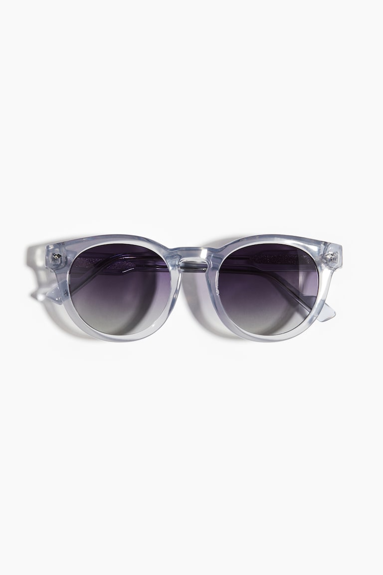 H&M Gafas de sol redondas - Marrón oscuro - HOMBRE