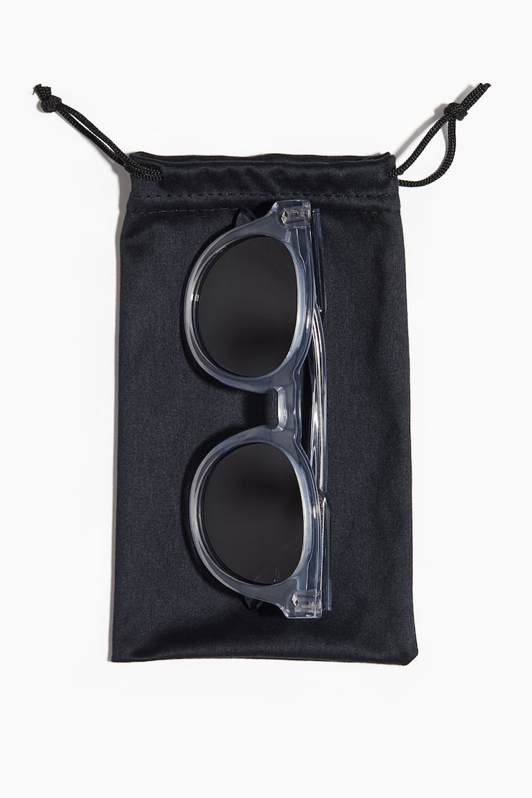 H&M Gafas de sol redondas - Marrón oscuro - HOMBRE Rebajas