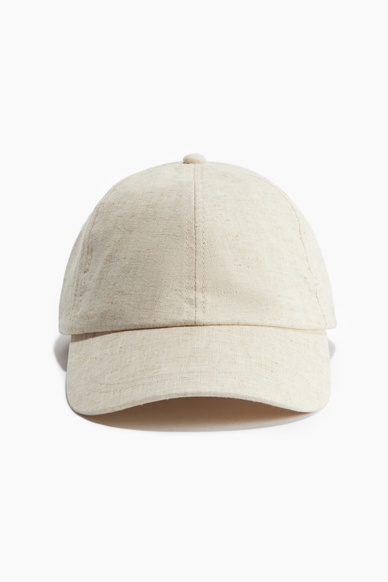 H&M Gorra en mezcla de lino - Beige claro - HOMBRE Gran oferta