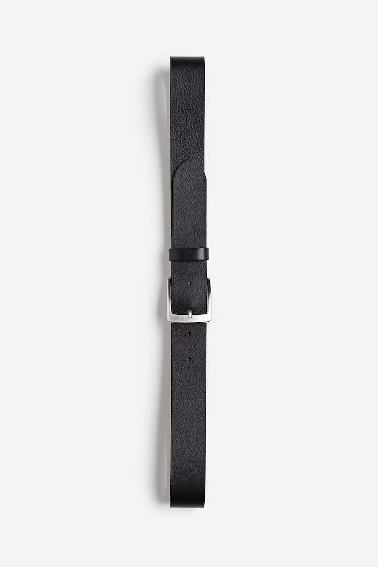 H&M Cinturón de piel - Marrón - HOMBRE Rebajas baratas