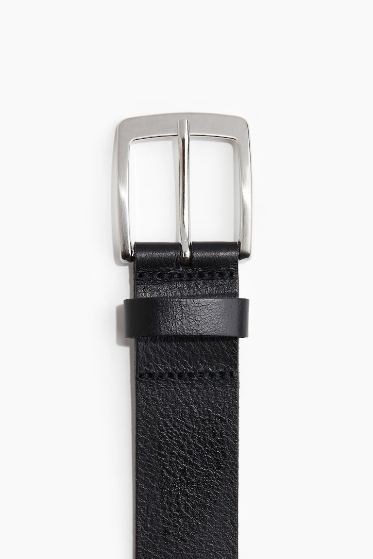 H&M Cinturón de piel - Marrón - HOMBRE Rebajas baratas