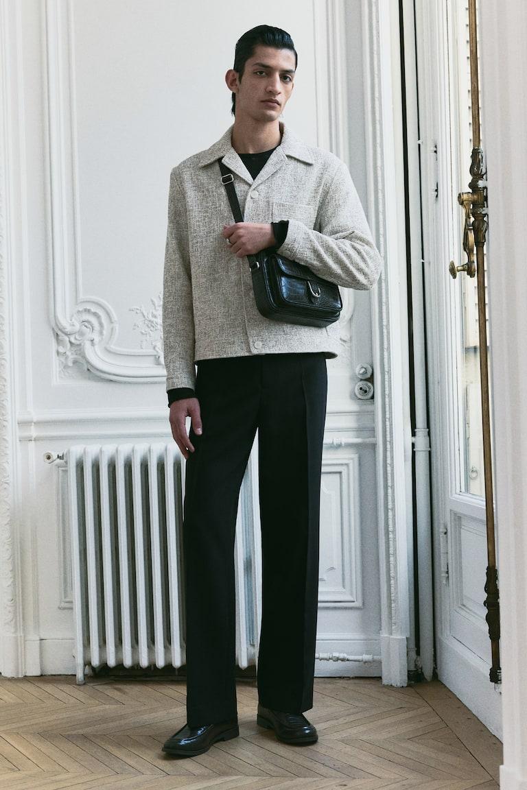 H&M Pantalón Regular Fit - Negro - HOMBRE