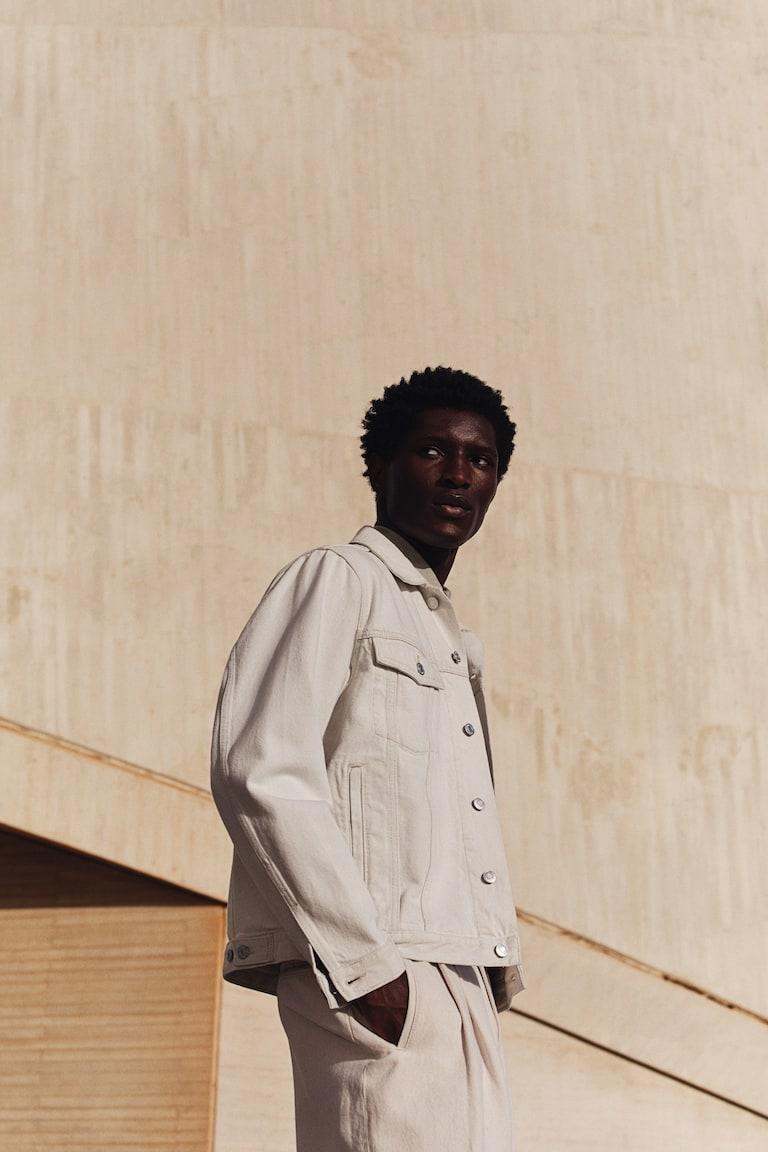 H&M Cazadora denim Regular Fit - Beige claro - HOMBRE Últimos 2 días