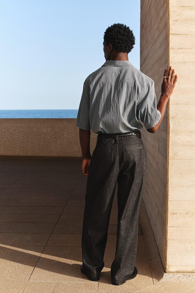 H&M Camisa cargo Regular Fit - Gris oscuro - HOMBRE Último día