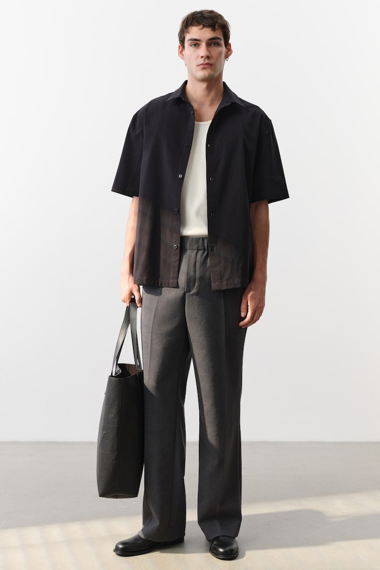 H&M Camisa texturizada Regular Fit - Crema - HOMBRE Envío internacional gratuito