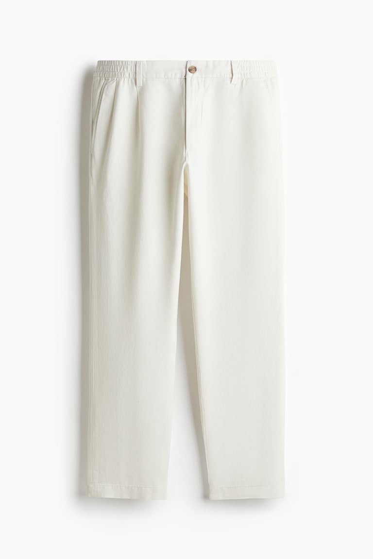 H&M Pantalón en mezcla de lyocell Regular Fit - Azul marino - HOMBRE Devoluciones gratuitas