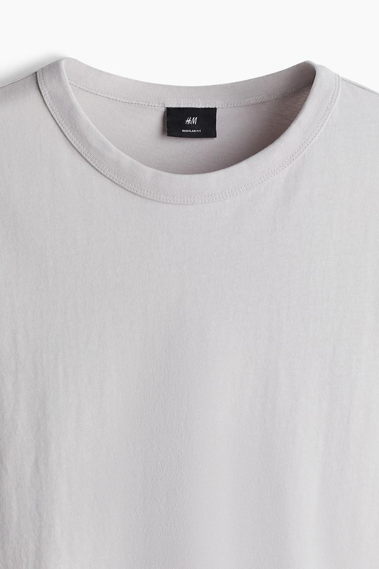 H&M Camiseta Regular Fit - Gris - HOMBRE Outlet online