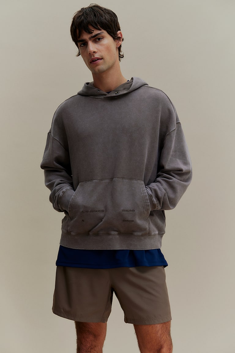 H&M Sudadera de deporte Loose Fit - Azul oscuro - HOMBRE Oferta especial