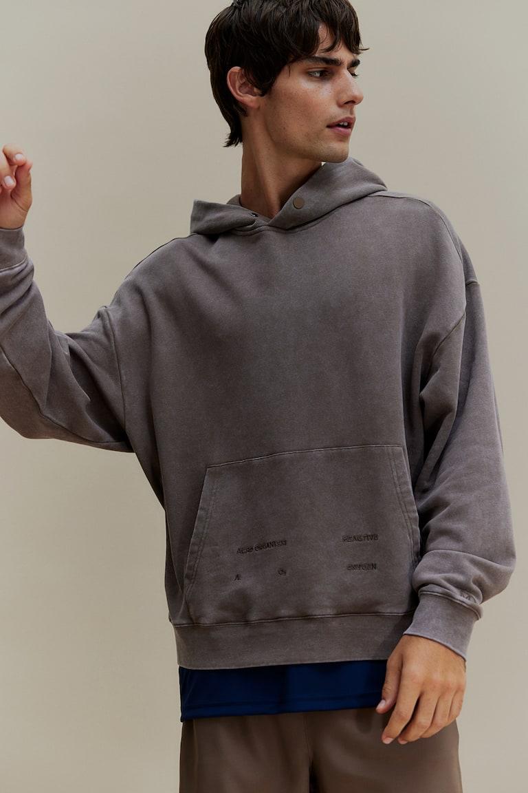 H&M Sudadera de deporte Loose Fit - Beige grisáceo - HOMBRE Envío gratis