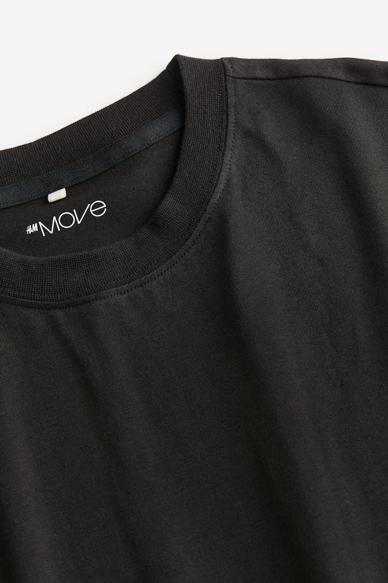 H&M Camiseta de deporte con DryMove™ Loose Fit - Blanco/Process - HOMBRE En oferta