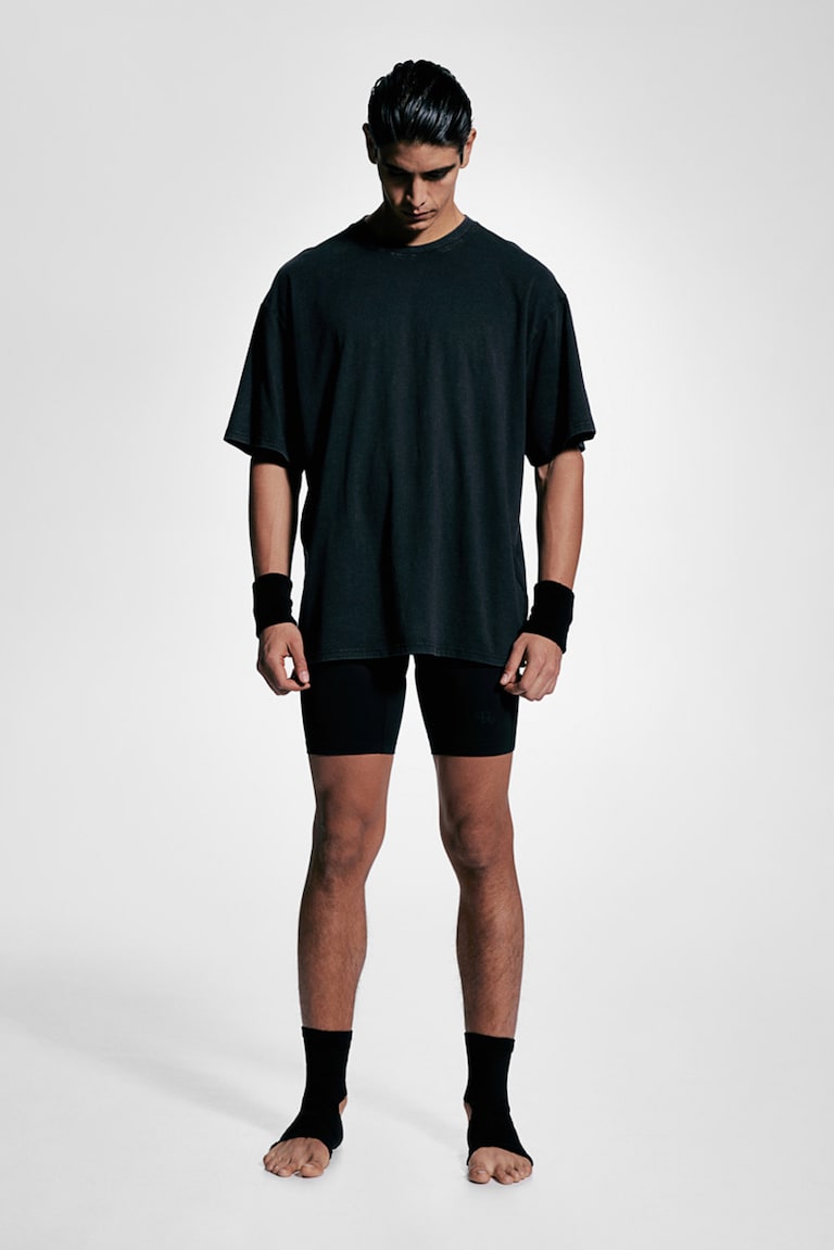 H&M Camiseta de deporte con DryMove™ Loose Fit - Negro - HOMBRE Ofertas de temporada