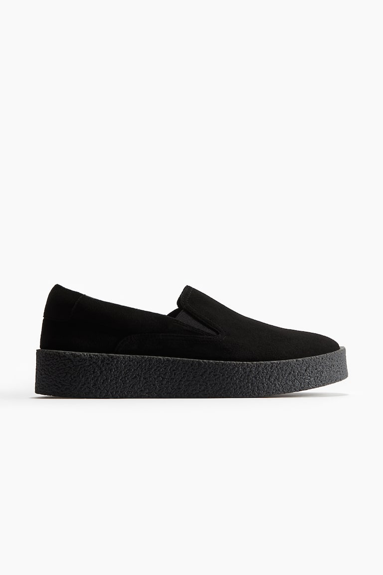 H&M Zapatillas deportivas slip-on - Negro - HOMBRE Envío gratis