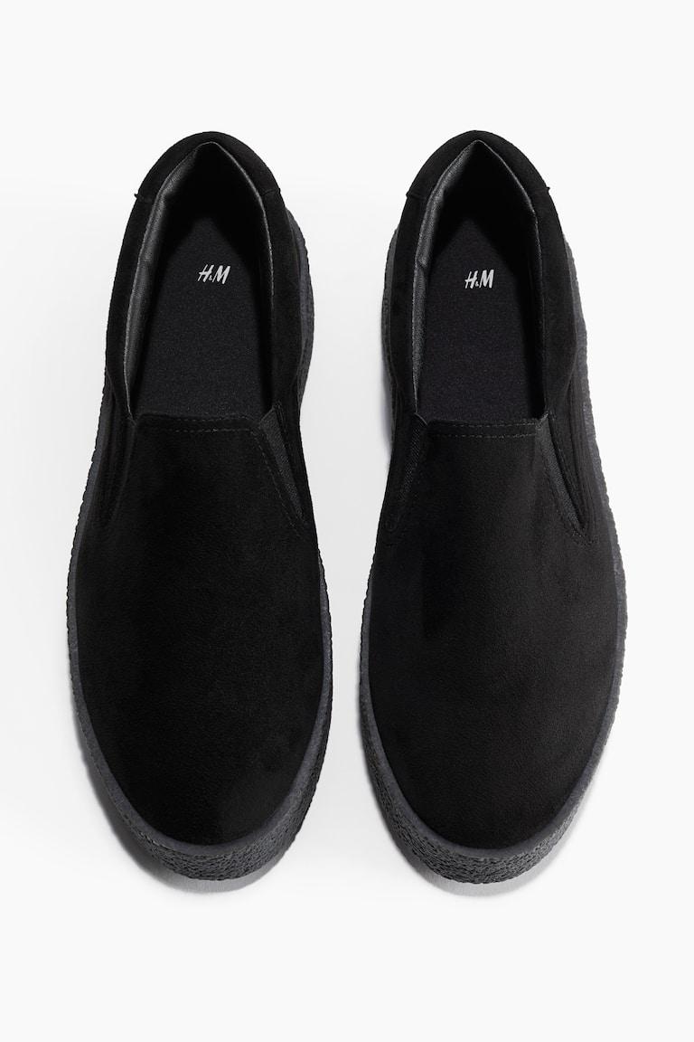 H&M Zapatillas deportivas slip-on - Negro - HOMBRE Envío gratis