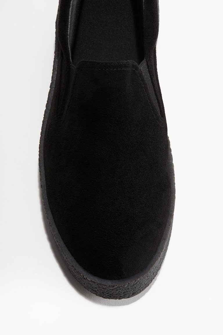 H&M Zapatillas deportivas slip-on - Negro - HOMBRE Envío gratis