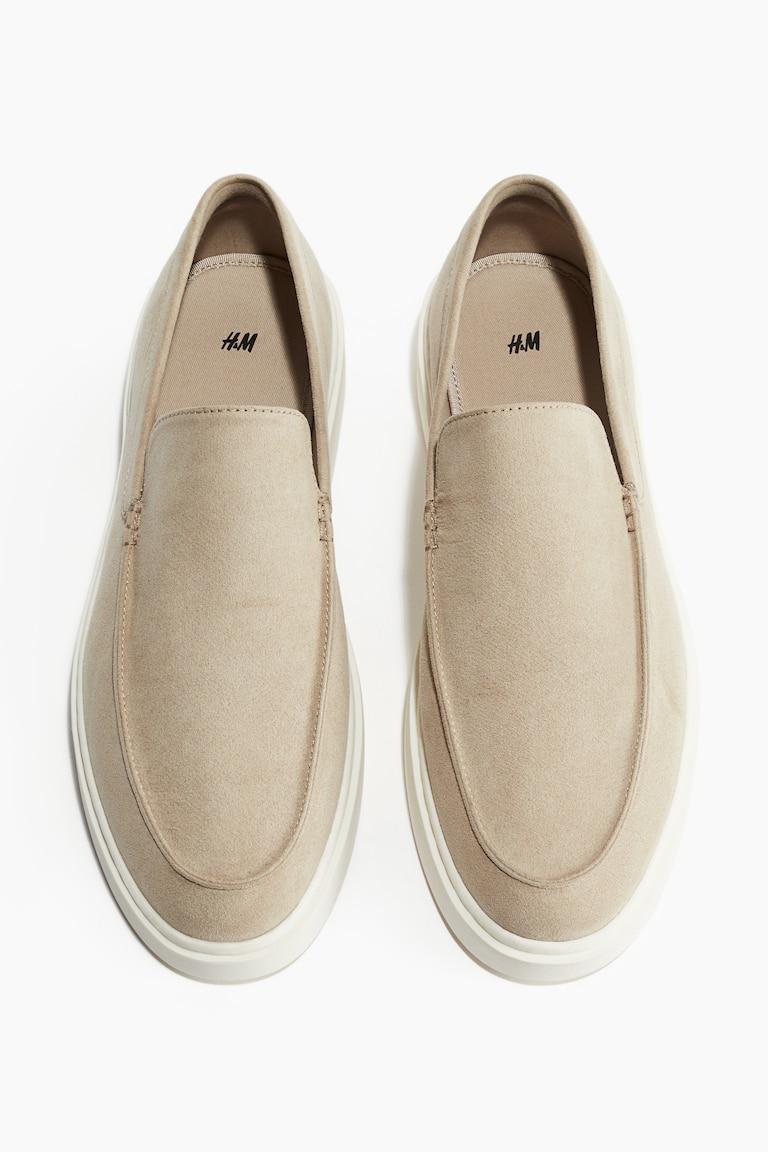 H&M Mocasines con costura tradicional - Beige - HOMBRE Último día
