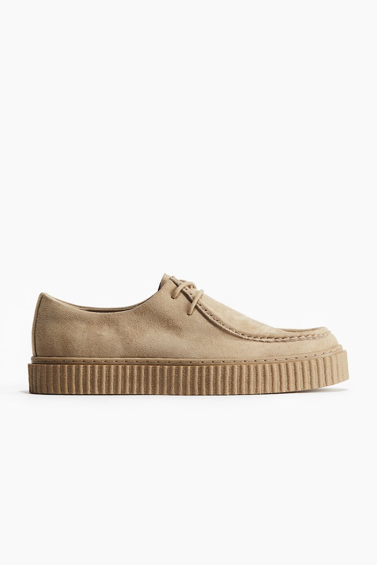 H&M Moccasin-seam shoes - Negro - HOMBRE