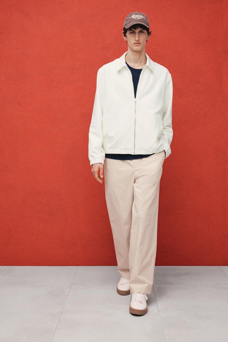 H&M Cazadora denim Regular Fit - Blanco - HOMBRE Mejor oferta