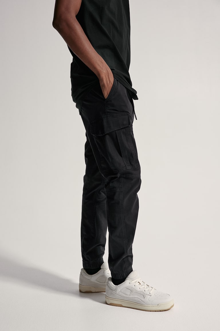 H&M Joggers cargo Slim Fit - Gris oscuro - HOMBRE Superdescuento