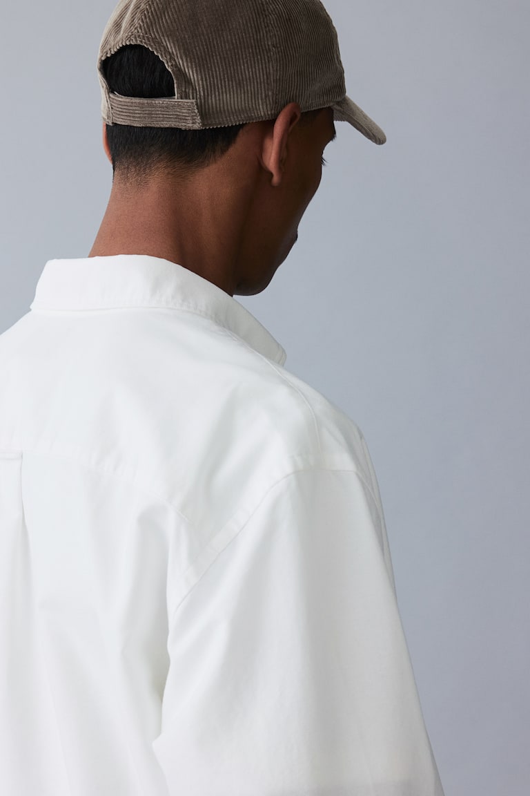 H&M Camisa Oxford Regular Fit - Beige claro - HOMBRE Ahorra y exporta