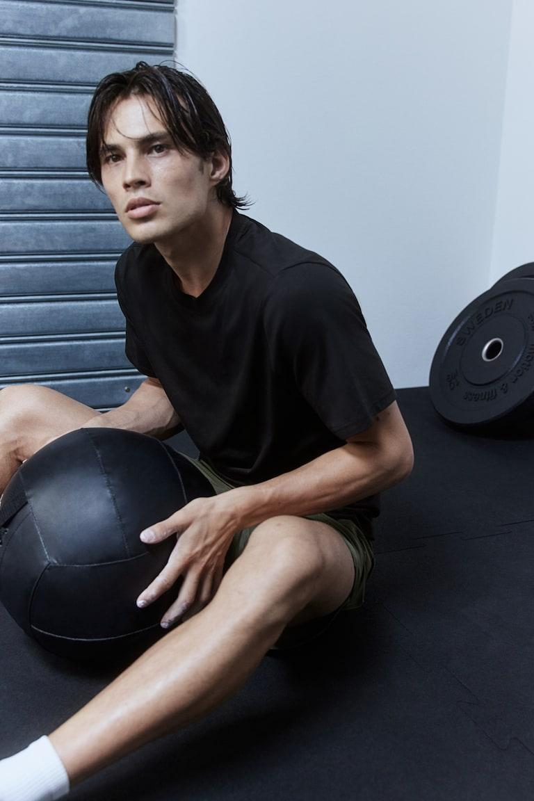 H&M Camiseta de deporte en DryMove™ Regular Fit - Negro - HOMBRE Gran oferta