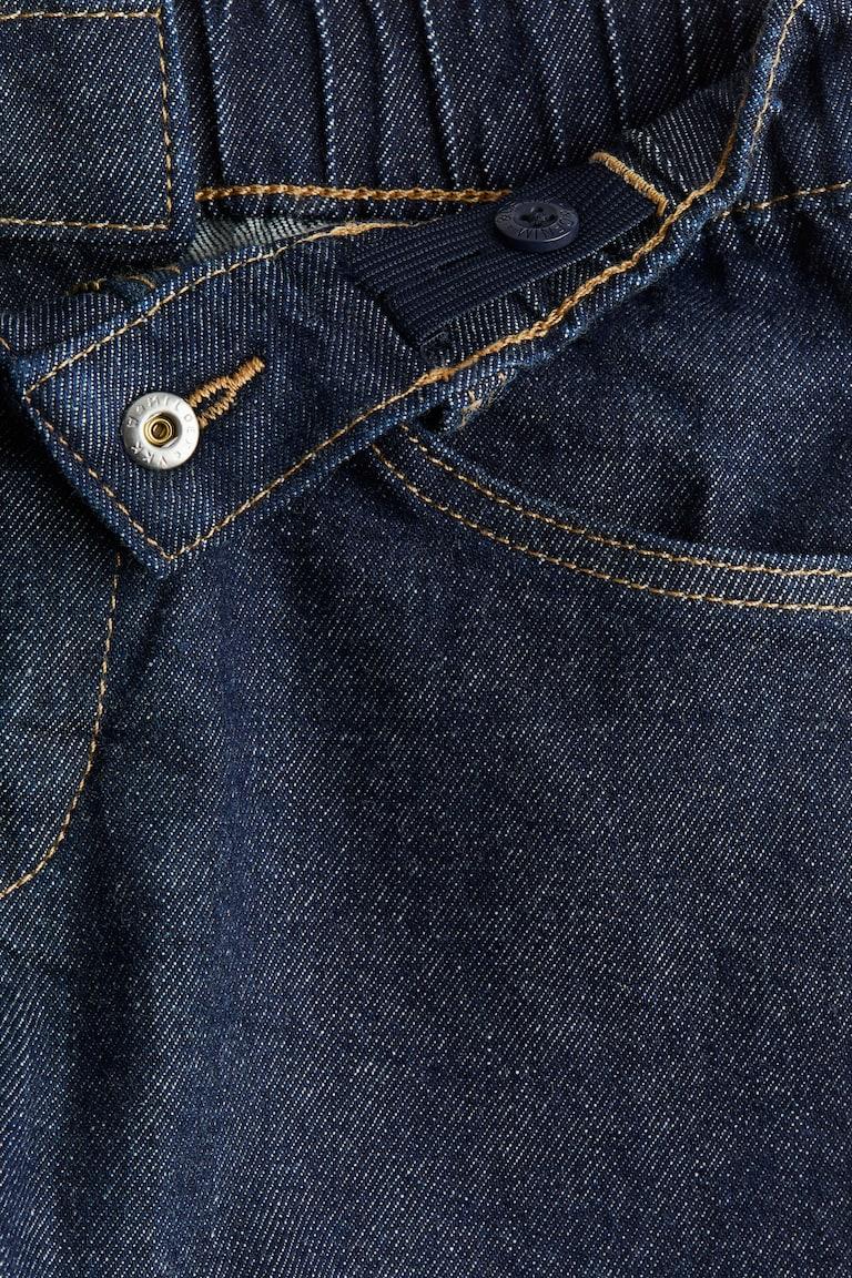 H&M Bermudas vaqueras Loose Fit - Crema - NIÑOS Envío internacional gratuito