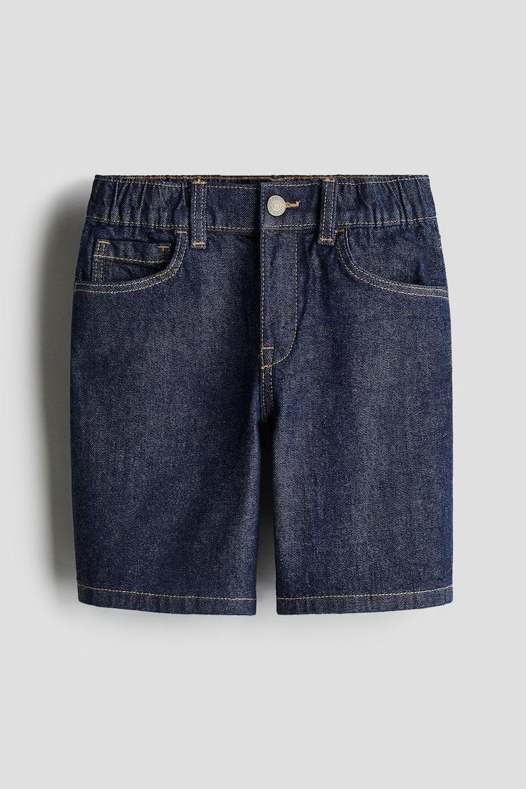 H&M Bermudas vaqueras Loose Fit - Azul denim - NIÑOS Tienda de fábrica
