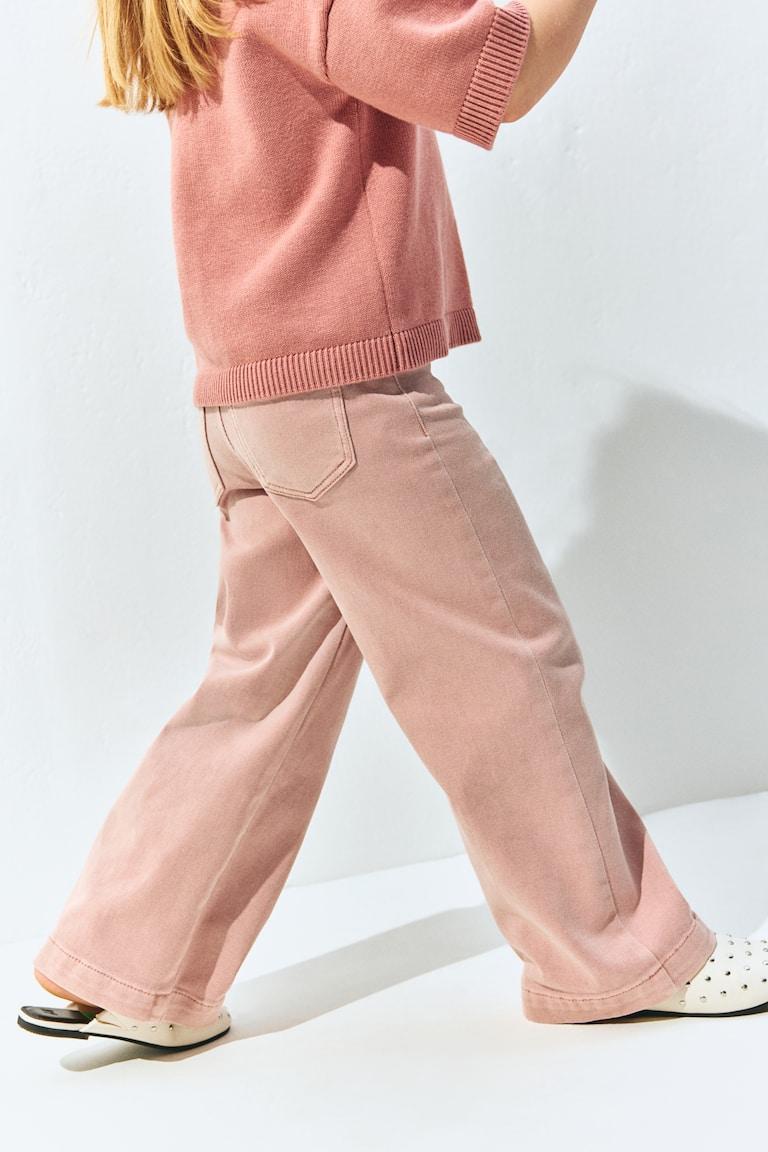H&M Pantalón acampanado - Blanco - NIÑOS Grandes ahorros